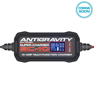 Antigravity Batteries SC-10 Super-Charger Battery Charger for Vehicles and Powersports