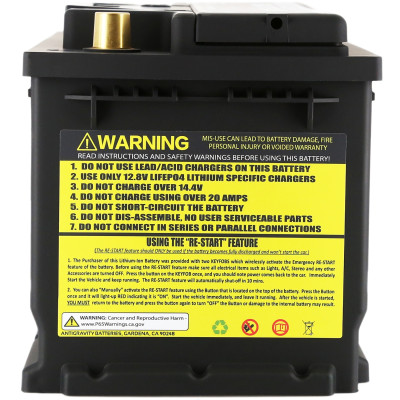 Antigravity Batteries H7/Group 94R Lithium Car Battery with Re-Start – High-Performance Powersports Battery