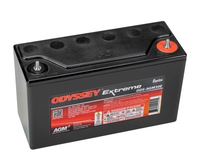 Odyssey Battery Powersport Extreme AGM Battery (Part No. ODS-AGM30E)