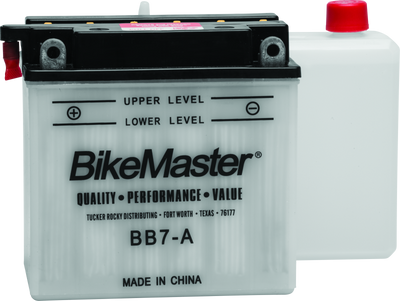 BikeMaster BB7-A Conventional Powersports Battery for Harley Davidson XLCH and FX Super Glide