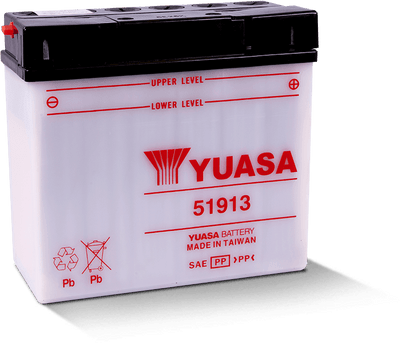 Yuasa Battery YUAM2219A 12-Volt Powersports Battery with Enhanced Cranking Power