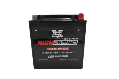 Twin Power YIX-30L High Performance AGM Battery for Harley Davidson - Part 485003