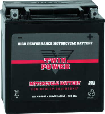 Twin Power YIX-30L High Performance AGM Battery for Harley Davidson - Part 485003