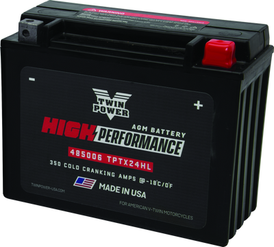 Twin Power YTX-24HL High-Performance AGM Battery for Harley Davidson – Replaces H-D 66010-82A