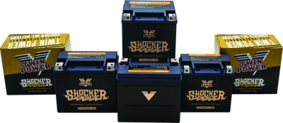 Twin Power YTX-14L Shocker Gel Battery – Reliable Power for Harley Davidson Motorcycles