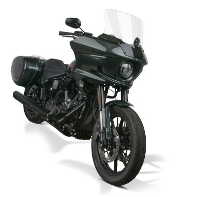 National Cycle N20442 VStream Quantum Plus Tall Windshield for Harley-Davidson Low Rider ST, Clear