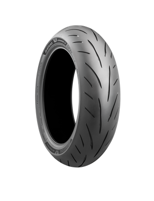 Bridgestone Battlax Hypersport S23R Tire - 200/55ZR17 M/C 78W TL Rear for Superior Handling and Wet Grip