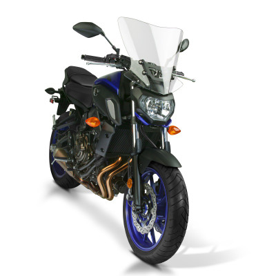 National Cycle N20330 V Stream Wave Tall Windshield for Yamaha MT-07 (2018-2020) - Clear