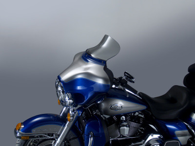 National Cycle Wave Mid/Std. Windshield for Harley FLHT/FLHX/FLHTK/SE Touring and Tri-Glide - Light Tint
