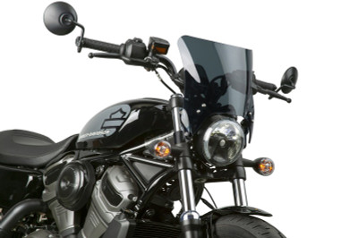 National Cycle N2831-002 Mohawk Dark Tint Windshield for Powersports Vehicles up to 48 mm O.D.