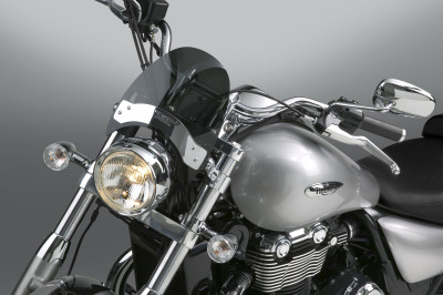 National Cycle N2535 Flyscreen with Chrome Dark Tint for 52-56 mm O.D. Motorcycle Forks