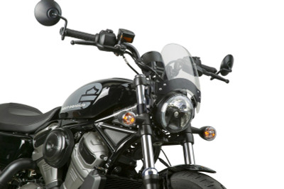 National Cycle Flyscreen Chrome Light Tint for Up to 43 mm Diameter Motorcycle Forks (Part N2530)