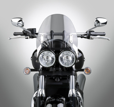 National Cycle SwitchBlade Windshield Deflector for Honda and Triumph - Tinted, Part N21904
