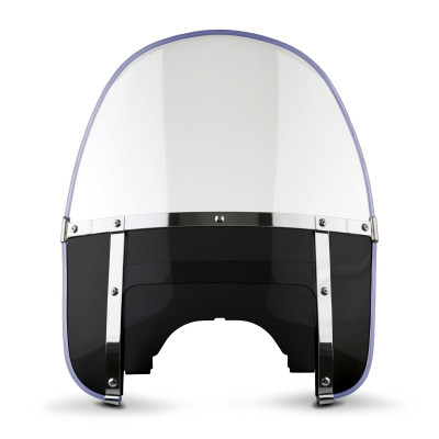 National Cycle Heavy Duty Beaded Round Bottom Windshield for Harley-Davidson FLH (Part N2234)