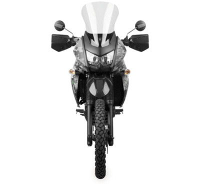 National Cycle VStream Windshield for Kawasaki KLR650 (2008-2018) – Mid Height, Light Tint