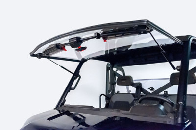 Seizmik Versa-Vent Flip-Up Windshield with Vents for Polaris Ranger 500/570/EV (Part #50-50222KIT)