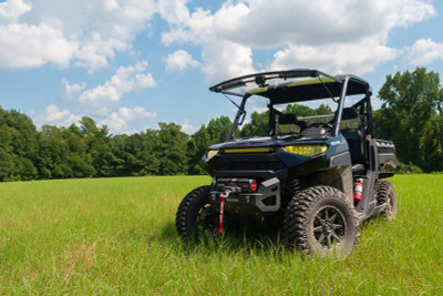 Seizmik Flip-Up Windshield with Vents for Polaris Ranger 900/1000 XP and Crew - Part 50-50220KIT