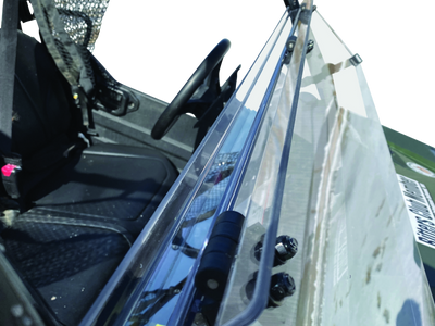 QuadBoss Folding Windshield for Honda Pioneer 1000 – 16-22 Model, Part #375781