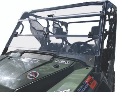 QuadBoss Folding Windshield for Honda Pioneer 1000 – 16-22 Model, Part #375781