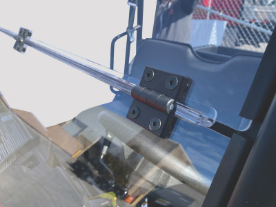 QuadBoss Folding Windshield for Polaris Ranger 500 & EV Models – Part Number 375783