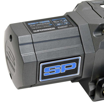 Superwinch SP 35SR 3500 lbs. 12V DC Synthetic Rope Winch with Remote and Fairlead