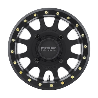Method Wheels MR401 UTV Beadlock 15x6 Matte Black Wheel for Powersports