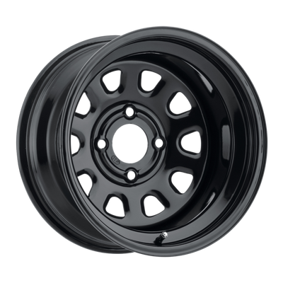 ITP Delta Steel 14x7 PowerSports Wheel with Black Finish and 4x110 Bolt Pattern