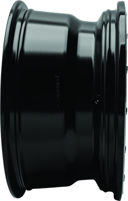 QuadBoss Wagon 14x7 4+3 4/156 Black Machined Wheel – Lightweight Aluminum Performance Rim