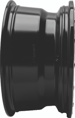 QuadBoss Wagon 14x7 4+3 4/156 Black Machined Wheel – Lightweight Aluminum Performance Rim