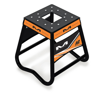 Matrix Concepts A2 Aluminum Stand - Orange for Powersports Vehicles