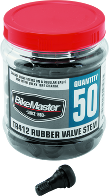 BikeMaster Valve Stem TR412 Rubber Tub/51 - Reliable Tire Valve Replacement for Powersports Vehicles