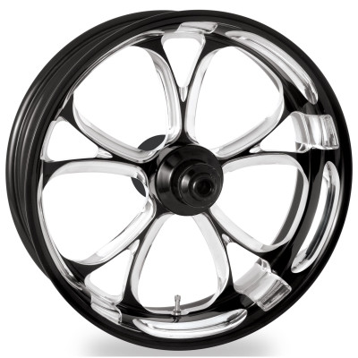 Performance Machine Luxe 21x3.5 Forged Wheel in Contrast Cut Platinum for Harley Davidson