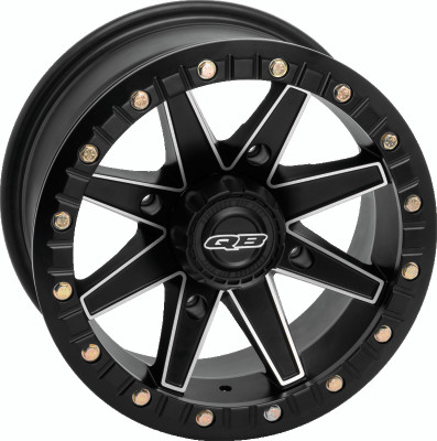QuadBoss Boss Lock 14x7 Wheel - 4/137 Bolt Pattern, 5+2 Offset