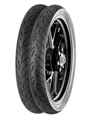 Continental Tire ContiStreet 100/80-18 M/C 53P TL Rear Motorcycle Tire