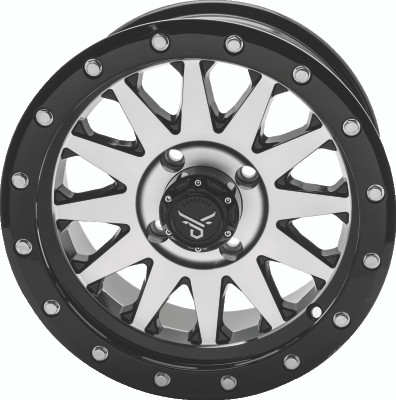 QuadBoss Wagon 20x7 - 4+3 - 4/156 Machined Aluminum Wheel