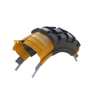 Continental Tire TKC 80 Twinduro M+S - 120/70-19 M/C 60Q TL Front for Dual Sport and Adventure Riding