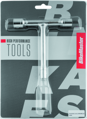 BikeMaster T-Handle 3-Way Socket Set - 8mm/10mm/12mm for Powersports Equipment
