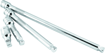 BikeMaster 4-Piece 3/8 Inch Wobble Extension Bar Set - Part Number 151536