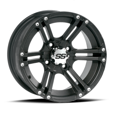 ITP SS 212 14x8 Aluminum Wheel for ATV and UTV – Black Finish Part Number 1428374536B