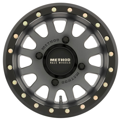 Method Wheels MR401 UTV Beadlock Wheel - 15x7 Inches, Matte Black Finish