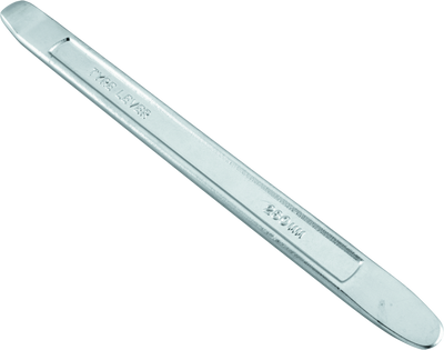 BikeMaster Steel Tire Iron 11 Inch Chrome - Durable Vanadium Steel Construction for Powersports