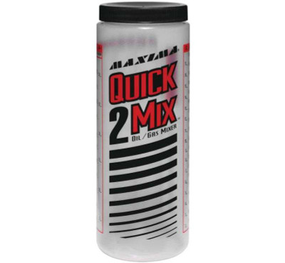 Maxima Quick 2 Mix Bottle - Full Synthetic Triple Ester 4-Stroke Engine Oil for MX and Off-Road Performance