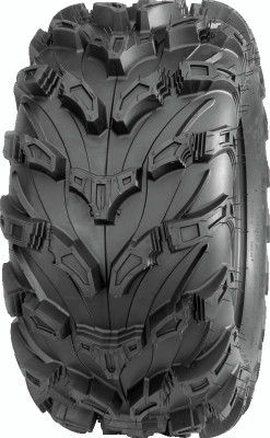 QuadBoss QBT672 26x12R12 Radial Mud Tire with 8-Ply Puncture-Resistant Construction