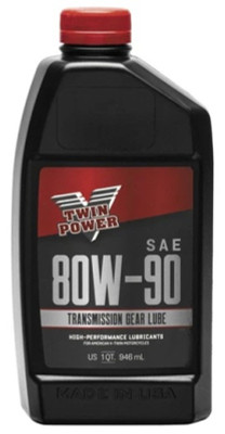 Twin Power 80W90 Transmission Lube - Quart for Harley-Davidson Gearboxes