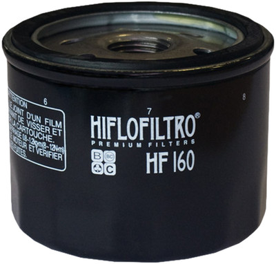 HifloFiltro HF160 Oil Filter for BMW Motorcycles - OEM Replacement and Race-Ready Performance