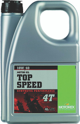 Motorex Top Speed Motor Oil 10W40 4L – High-Performance 4-Stroke Engine Oil for Motorcycles