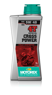 Motorex Cross Power Oil 5W40 4T - High-Performance Synthetic Motorcycle Engine Oil