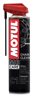 Motul Chain Clean 9.8oz - Effective Bike Chain Cleaner for Road and Off-Road Use