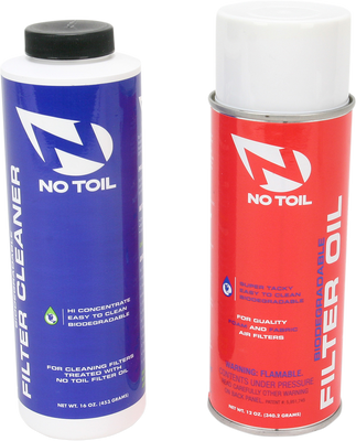 NO TOIL Filter Oil & Cleaner Kit - Aerosol NT208