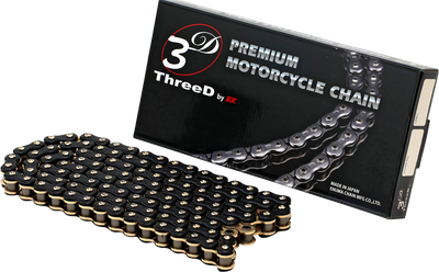 EK 530 L3D - Drive Chain - 120 Links - Black/Gold 530L3D-120KG